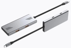 Gembird UHB-CM-U310-A2C2-01 4-portni A + C USB 3.2 (Gen 2) Type-C hub