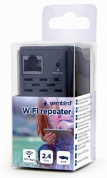 Gembird WiFi ripiter/ruter 300Mbps, 2x3dBi, RF pwr WNP-RP300-03-BK - Img 2