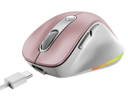 Genius Ergo 9000S Pro Pink USB Bežični rozi miš -5