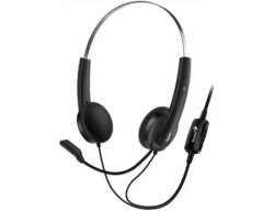 Genius HS-220U-Crne AI USB C Slušalice