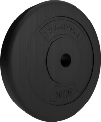 Gorilla Sports Set tegova 30/31 mm 20 kg od plastike ( WEIGHT-2x10 (30/31) )