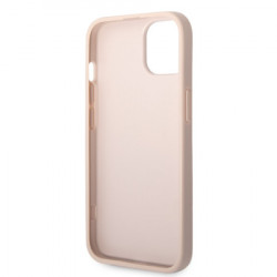 Gues maska za iPhone 15 leather 4G metal logo pink ( GUHCP15S4GMGPI ) - Img 2