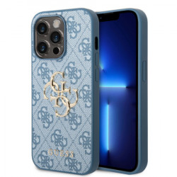 Guess futrola za iPhone 14 pro max PU 4G big metal logo blue ( GUHCP14X4GMGBL ) - Img 1