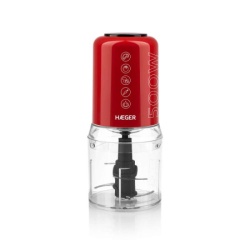 Haeger ch-50w.009a seckalica 0,5l 500w 4 sečiva crvena