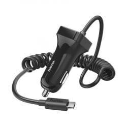 Hama auto punjač, usb tip-c, 2.4 a, crni ( 183243 ) - Img 2