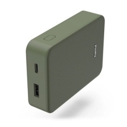 Hama powerpack color 10, 10000mah, zelena 2 izlaza usb-a, usb-c ( 201713 )