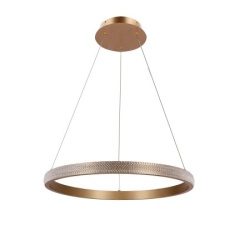 Hashim Visilica 60cm Zlatna 34W LED Prozirni Kristali ( 15020 )