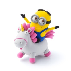 Hey clay set za modelovanje minions dejv i flafi ( MDP50179 ) -2