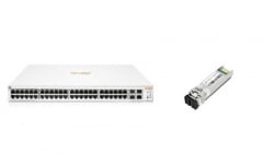 HP Aruba instant on 1930 48g 4xsfp+ poe 370w + sfp+ modul 10g ( 0001366704 )