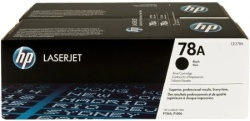 HP Toner 78A Black Dual Pack (CE278AD)