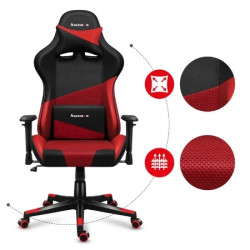 Huzaro gaming stolica force 6.2 red mesh ( 1248 ) - Img 1