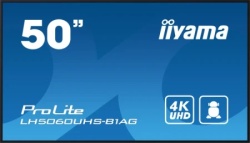 Iiyama LH5060UHS-B1AG IPS 3840x2160/Android 11/60Hz/8ms/HDMI Digitalni ekran 50"