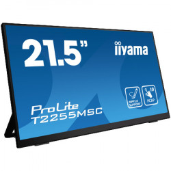 Iiyama T2255MSC-B1 21,5" bonded PCAP 10P touch bookstand monitor - Img 2