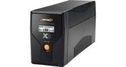 Infosec communication x3 ex 1000 lcd usb fr/schuko -3