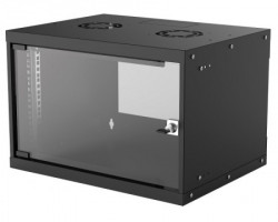 Intellinet Wallmount Cabinet 6U Rek orman 19" 400d crni