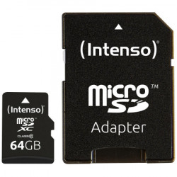 Intenso micro SD kartica 64GB class 10 sa adapterom - SDXCmicro+ad-64GB/Class10 - Img 3