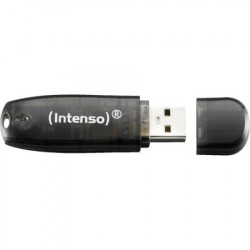 Intenso USB flash drive 16GB Hi-Speed USB 2.0, rainbow Line, crni - USB2.0-16GB/rainbow - Img 4