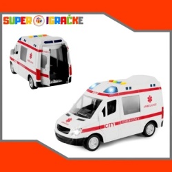 Interaktivna zabava City: vozilo sa svetlom i zvukom - hitna pomoć ( 1100045027 )