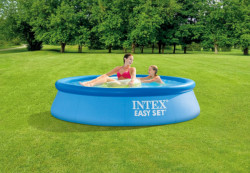Intex Easy Set okrugli bazen na naduvavanje + filter pumpa 244x61cm ( 28108 ) - Img 4