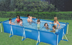 Intex Frame Pool Veliki bazen za dvorište sa metalnim ramom 450x220x84cm ( 28273 ) - Img 3