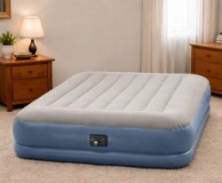 Intex queen Vazdušni krevet sa ugradjenom pumpom 152x203x30cm – Fiber Tehnologija ( 64118ND )