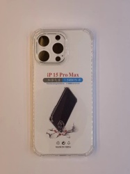 iPhone 15 Pro Max transparent maska sa ojačanim ivicama ( 96114 )