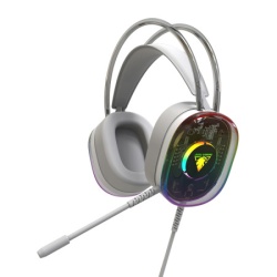 Jedel Slusalice gejmerske rgb za mikrofonom gh580 sive ( IT1146 )