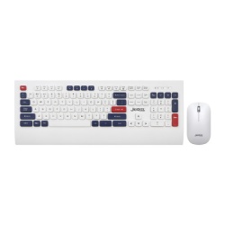 Jedel Tastatura bezicna i mis bezicni ws671 belo-plava ( IT1148 )