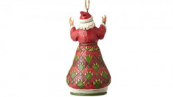 Jim Shore Wish You Merry Xmas Santa Hanging Ornament Figure ( 031716 ) - Img 2