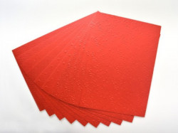 Jolly papir metalik reljefni, crvena, A4, 250g, 10K ( 136205 ) - Img 2