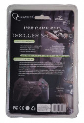 JPD-THRILLERSHOCK-BOX ** Gembird USB 2.0 analog vibration gamepad black(alt. JPD-UDV-01 (343) - Img 3