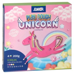 Junior funny clay masa za oblikovanje sa kalupima miks unicorn ( 130776 )