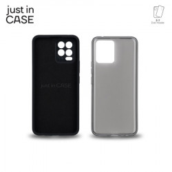 Just in case 2u1 extra case mix paket crni za Realme 8 ( MIX442BK ) - Img 1