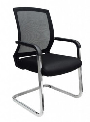 Kancelarijska stolica FA-6066 od mesh platna - Crna
