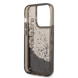 Karl Lagerfeld futrola za iPhone 14 pro max LIQ. glitter elong black ( KLHCP14XLCKVK ) - Img 3