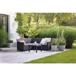 Keter Baštenska garnitura ugaona marie 5 seater, grafit ( CU 252710 )-6