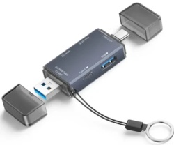 Kettz KT-CR61 6u1 SD 3.0 TF 5Gbps USB smart card reader