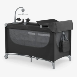 Kikka Boo Krevetac Nighty Night premium 2 nivoa sa rancem i pultom Black ( KKB11152 )