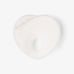 Kikkaboo ergonomski jastuk od memorijske pene heart airknit white ( kkb12128 )