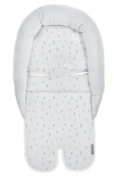 KikkaBoo podloga za autosedište od memorijske pene Dots blue ( KKB12111 )