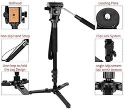 Kingjoy monopod za fotoaparate i kamere MP1008F sa glavom VT1510 ( 1003 ) - Img 3