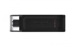 Kingston 64GB DT70/64GB USB flash drive, Type-C, dataTraveler - Img 2