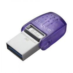 Kingston 64GB USB flash drive, 2-in-1 USB 3.2 Gen.1 Type-C & Type-A, DataTraveler microDuo 3C ( DTDUO3CG3/64GB )  - Img 4