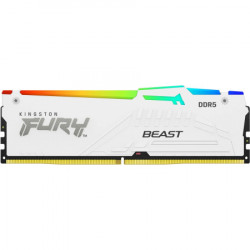 Kingston DDR5 32GB 5200MHz CL40 [fury beast] white RGB XMP memorija ( KF552C40BWA-32 ) - Img 2