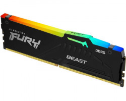 Kingston DIMM DDR5 16GB 5600MT/s KF556C40BBA-16 Fury beast black RGB memorija - Img 4