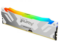 Kingston DIMM DDR5 16GB 6800MT/s KF568C36RWA-16 fury renegade RGB white memorija - Img 1