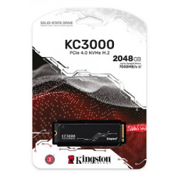 Kingston M.2 NVMe 2TB SSD, KC3000 ( SKC3000D/2048G ) - Img 3