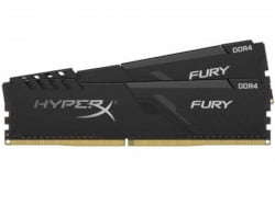 Kingston memorija DIMM DDR4 32GB (2x16GB) 2666MHz HX426C16FB4K2/32 HyperX FURY Black ( HX426C16FB4K2/32 )