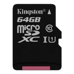 Kingston SelectPlus gen 3 MikroSD mem.kart.64GB bez adaptera