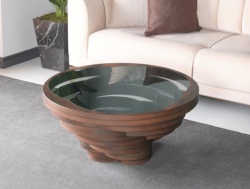 Klub sto Lara Tamni Orah 900x900x420 mm ( 800-585 )
